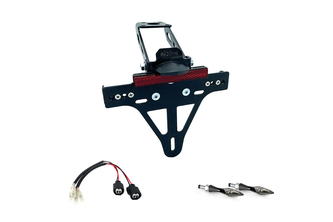 Kennzeichenhalter-Blinker-Kit X-LED für Kawasaki ZX-4RR, Typ ZX400P, Modelljahr 2024-