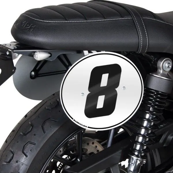 Barracuda Nummerntafel Triumph Street Twin