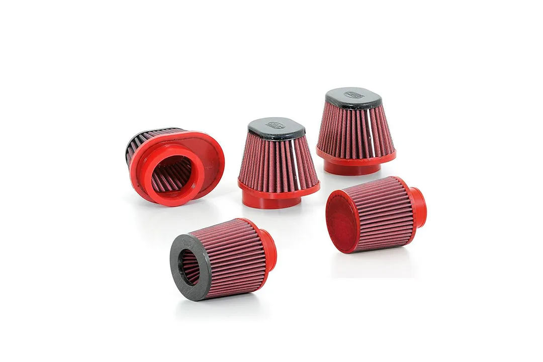 BMC Sportluftfilter Konisch, 50 mm Durchmesser, 66 mm Länge, Kunstoffkappe