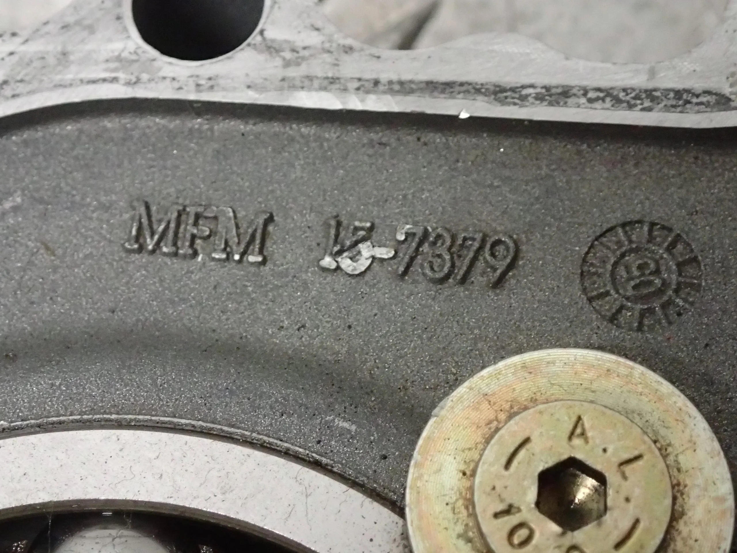 Halbschale Schwungrad komplett Motorgehäuse Moto Morini Corsaro 1200 Veloce Bj.07