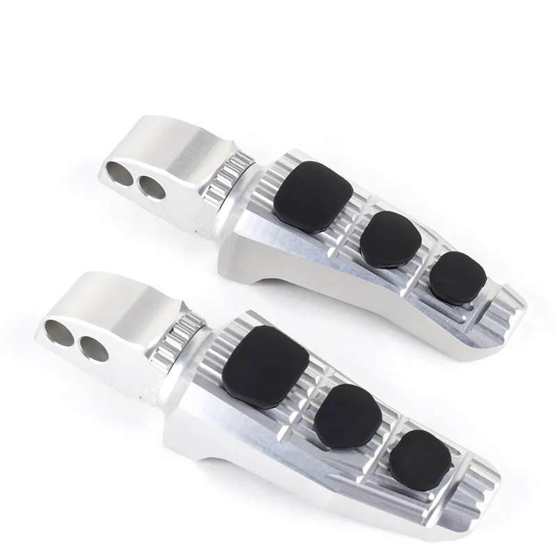 Gilles Austauschfußrasten-Kit Touring, Sozius, silber für Yamaha YZF-R1 2002-, YZF-R6 2003-2020