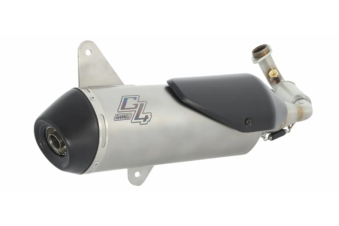 GIANNELLI Auspuffanlage G4.0 für Yamaha X-Max 300 Modelljahr 2017-20, mit Katalysator