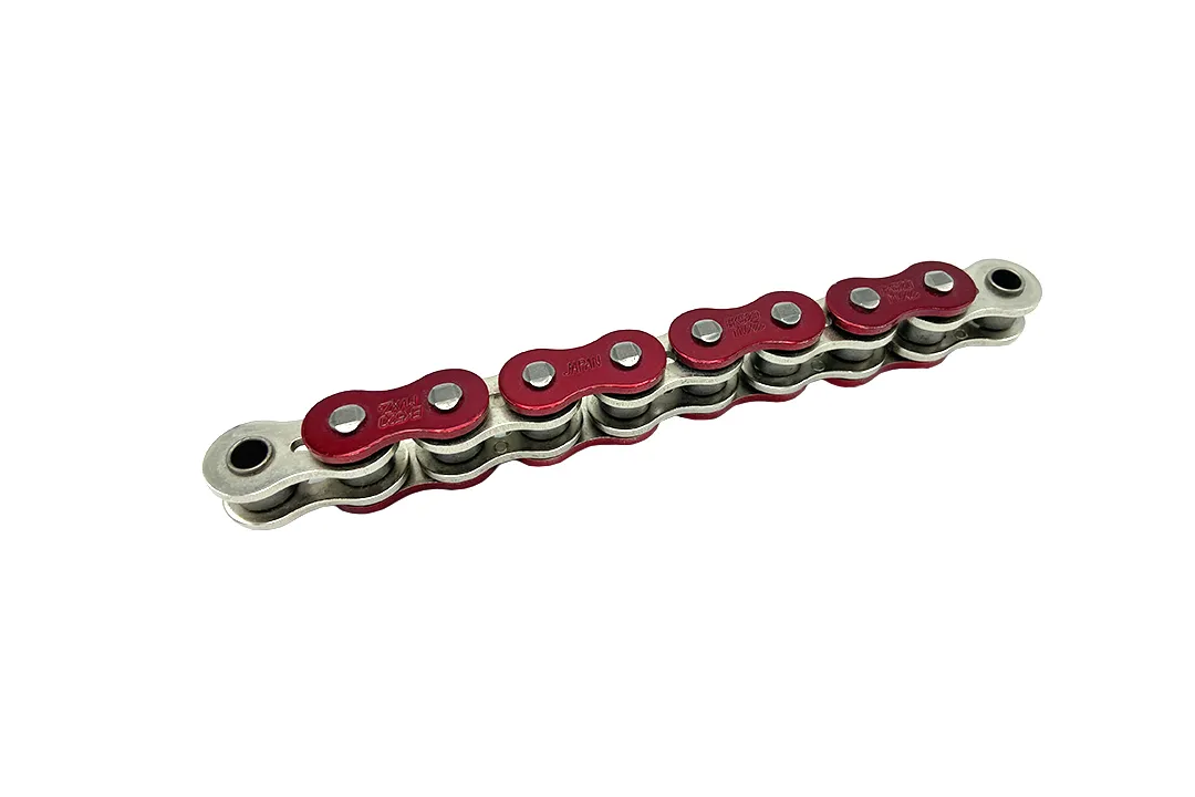 Kette ENUMA MVXZ-2 530, ideale OEM-Ersatzkette - 128 Glieder - Farbe Rot metallic