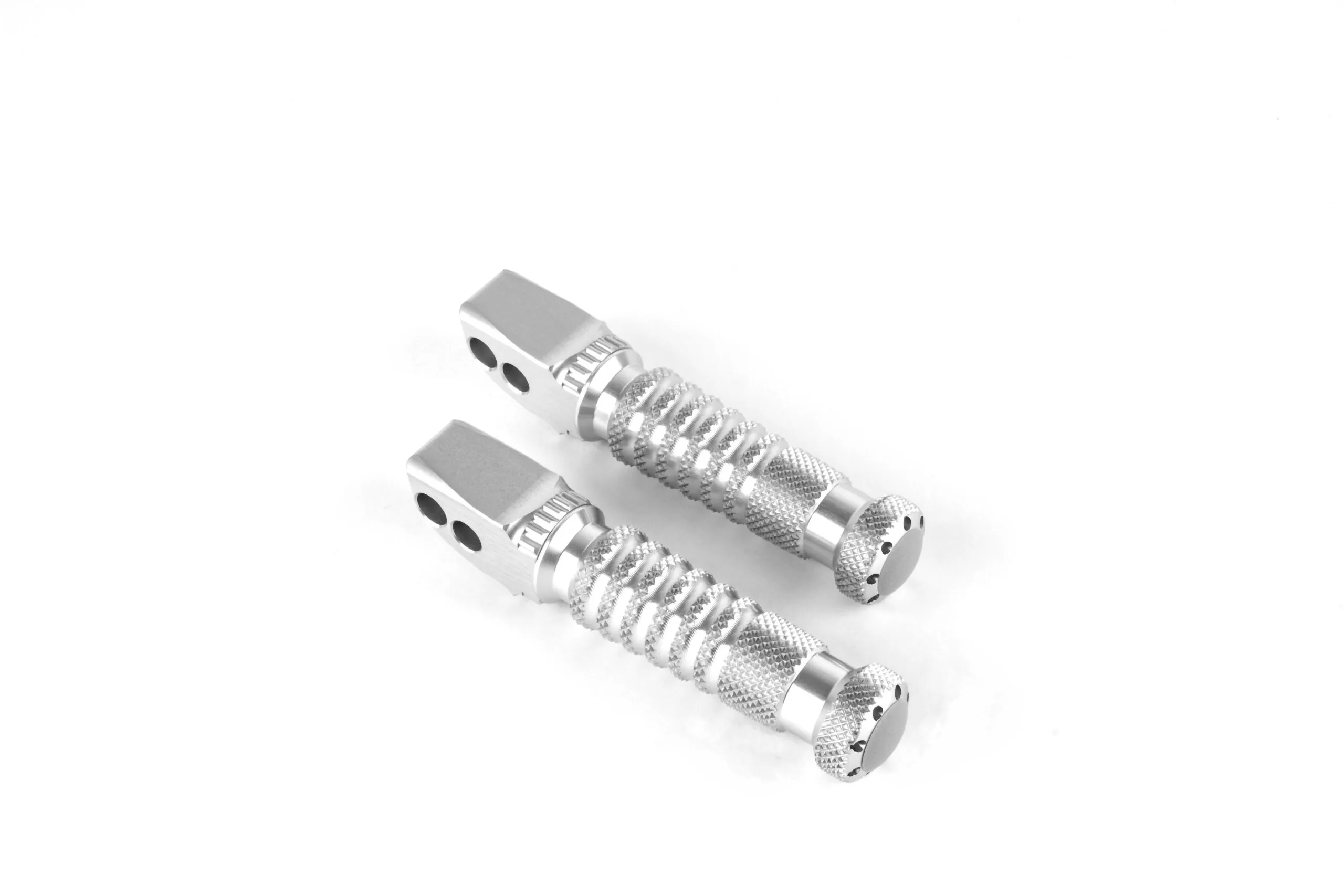 Gilles Austauschfußrasten-Kit Sport, Sozius, silber für Yamaha YZF-R1 2002-, YZF-R6 2003-2020