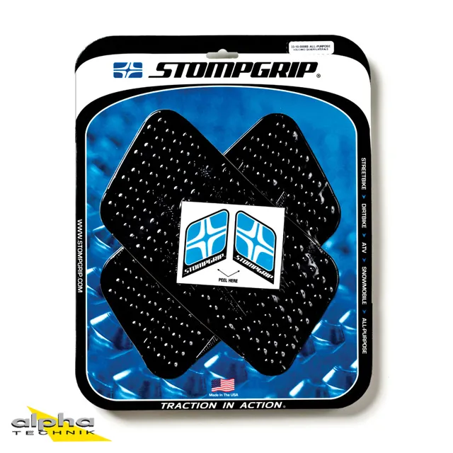 Stompgrip Universal Rechteck Pad schwarz, Volcano