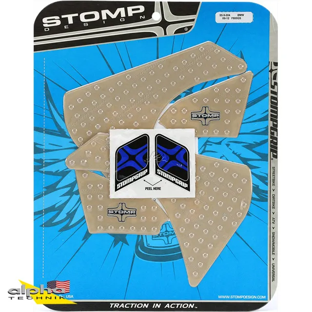 Stompgrip klar, Volcano, für BMW F800GS, 2009-12