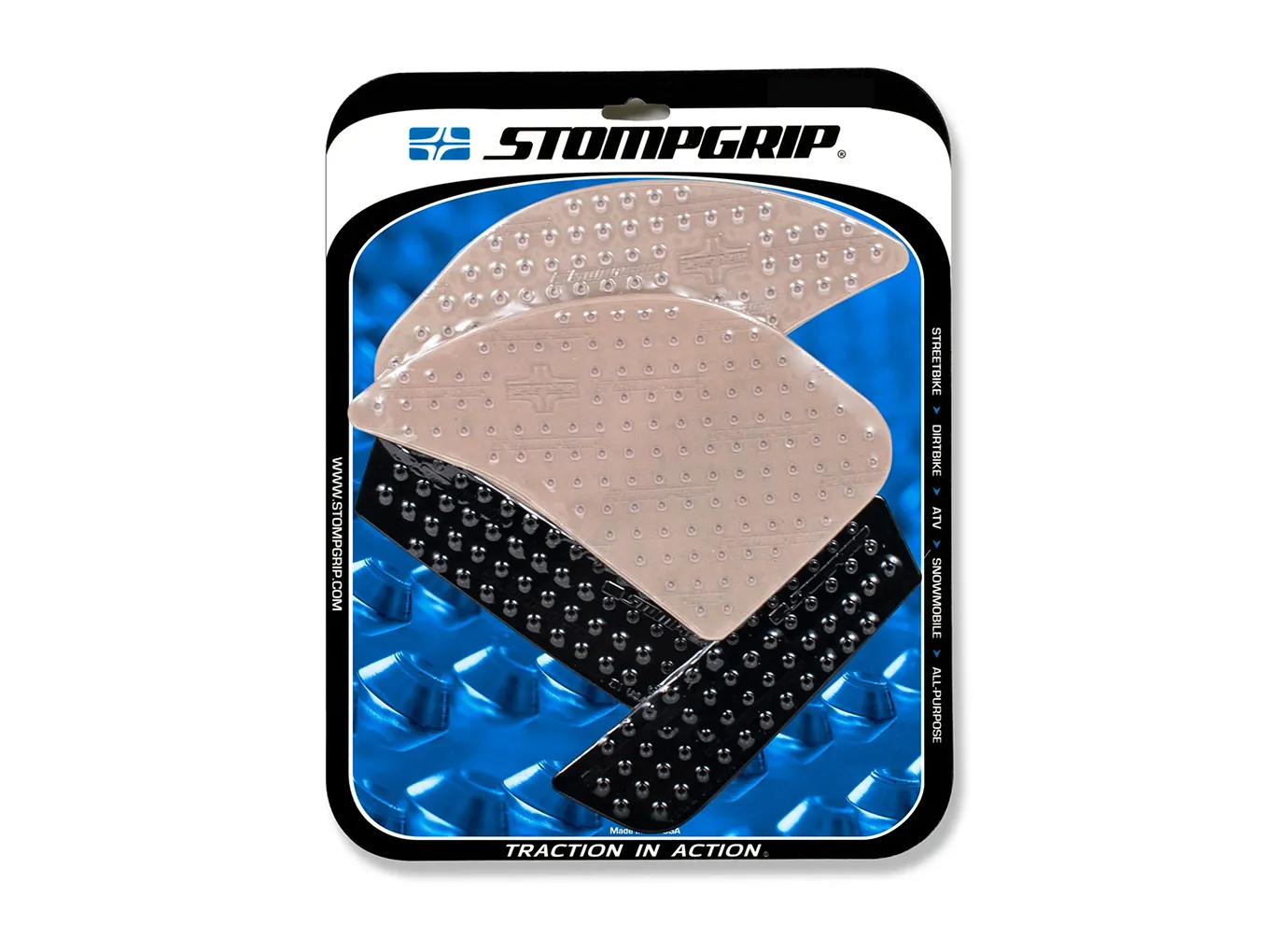 Stompgrip Tank Pad, hybrid, Volcano für Kawasaki Ninja 1000SX Modelljahr 2020-2022