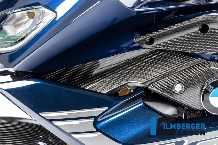 Ilmberger Carbon Abdeckung unterm Verkleidungsoberteil links, glänzend, BMW R1250RS 2019-