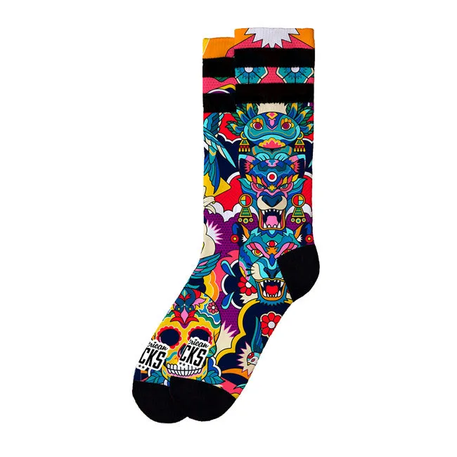 American Socks Totem Unterschrift Socken