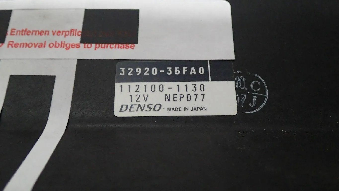 Steuergerät Zündbox Control Unit Suzuki GSX-R 750 WVBD Ez.03 48902km