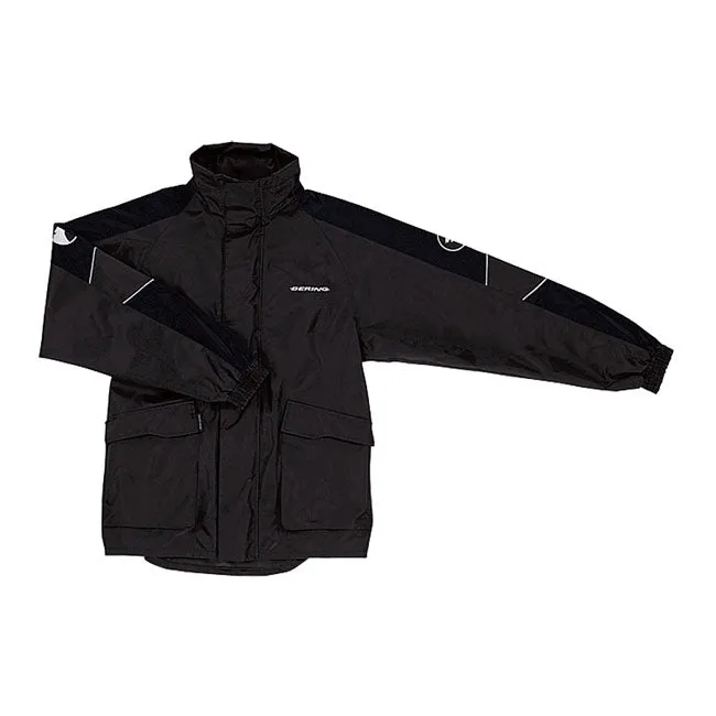 Bering Maniwata Motorrad Regen Jacke Schwarz