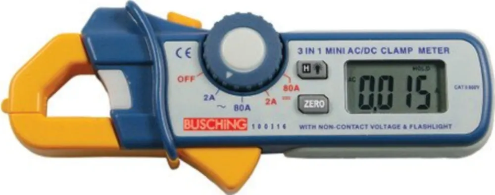 Kriechstromzange digital