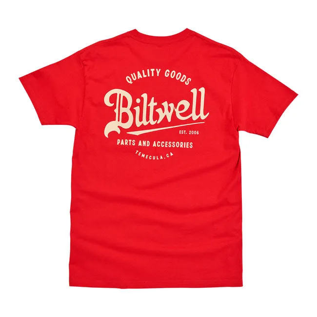 Biltwell Qualitätswaren Taschen-T-Shirt
