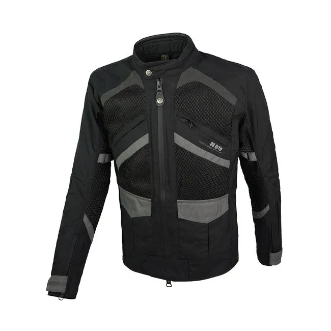 By City Huracan Motorradjacke Schwarz