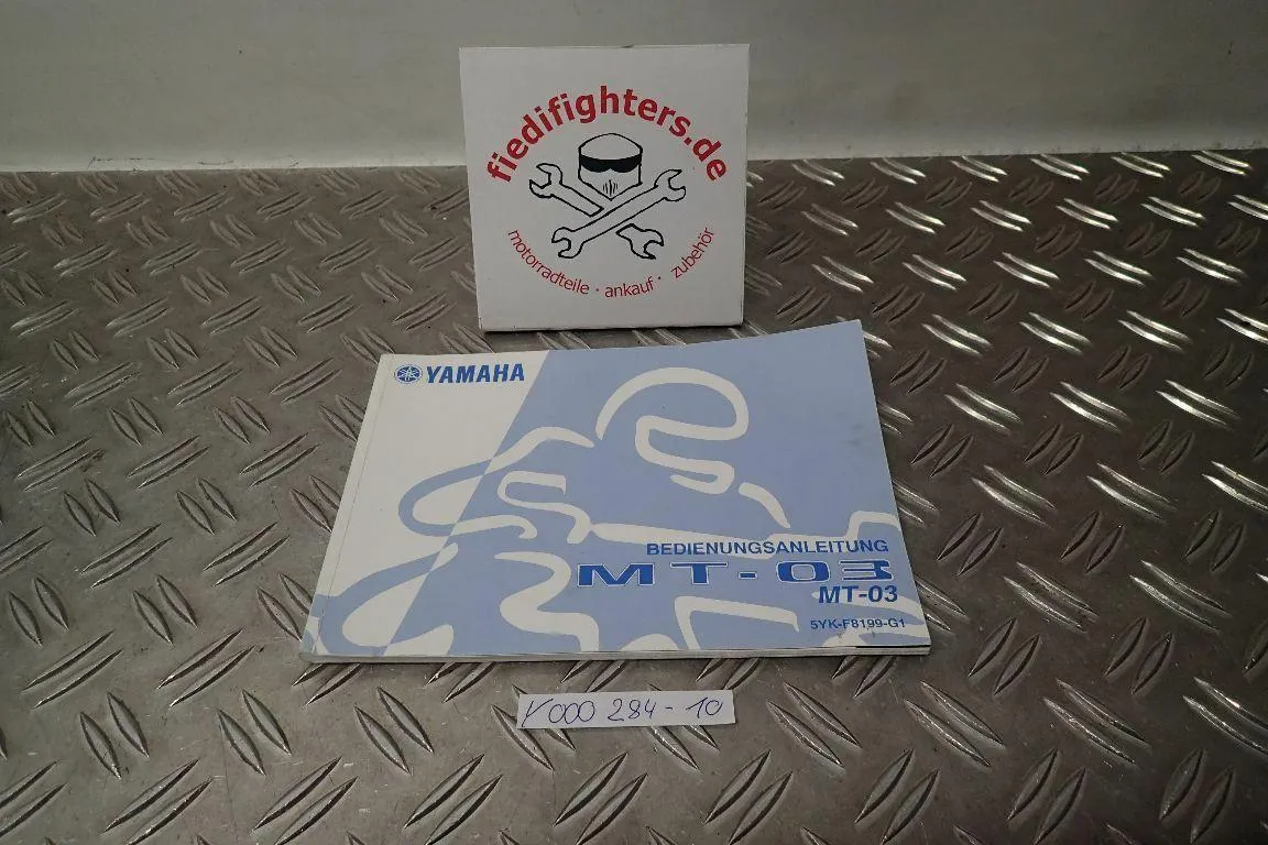 Bedienungsanleitung Buch Fahrerhandbuch Yamaha MT03 RM02 Bj.08 38800km