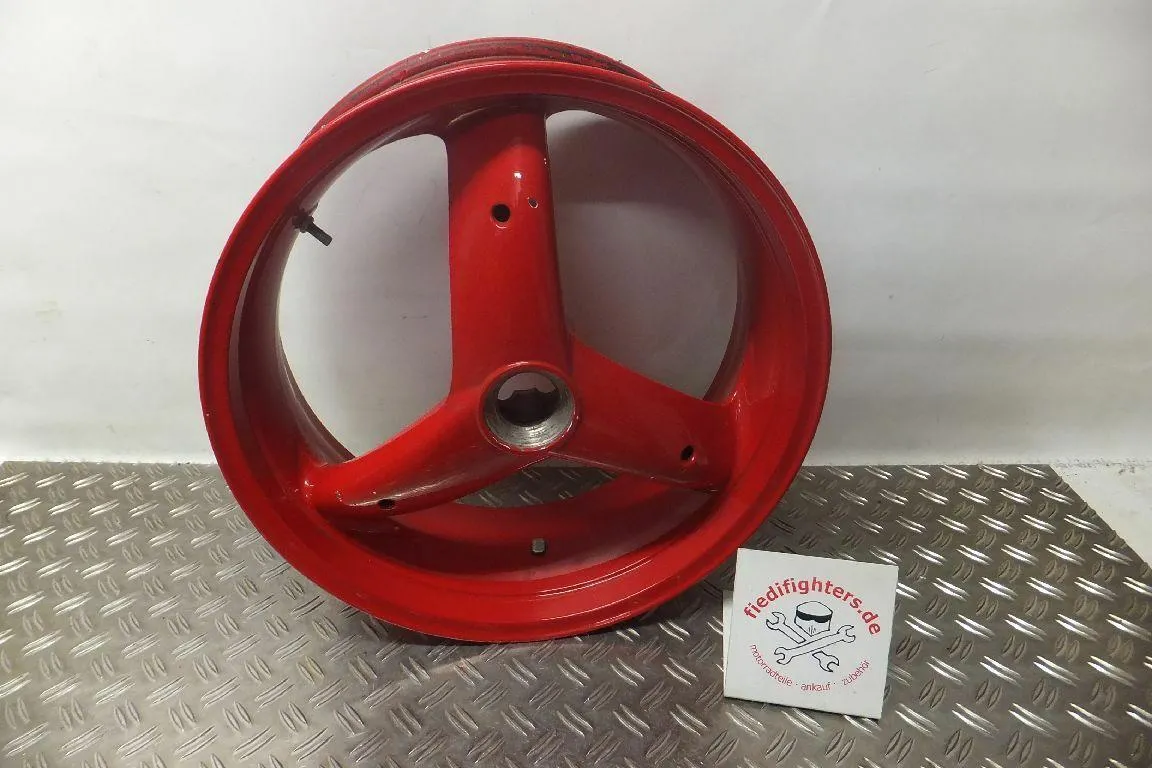 Felge hinten 6,0x17 kleine Lackschäden Triumph Daytona 955i T595 Ez.2/01 36900km