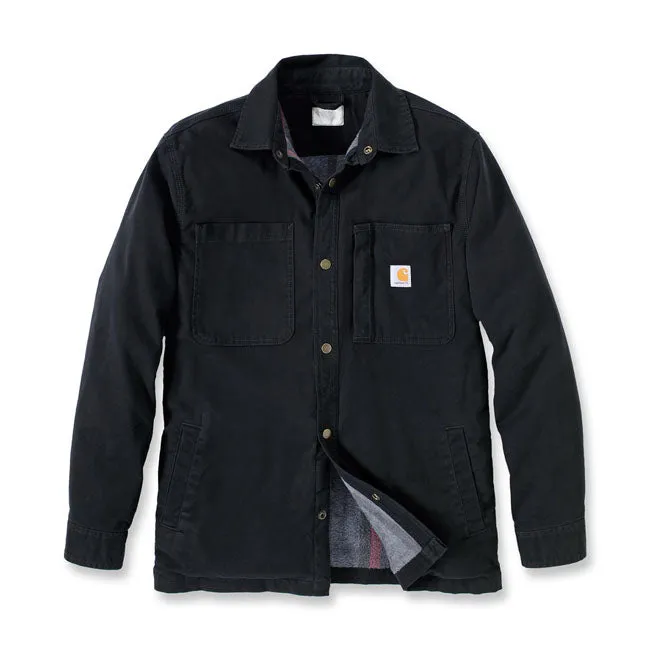 Carhartt Fleece gefüttertes Denim Shirt Jac
