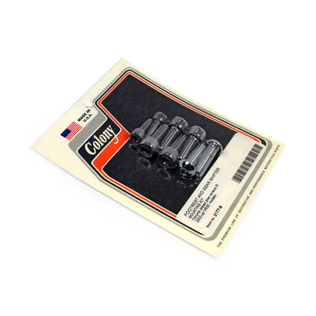 Colony Fußrasten- und Schalthebelmontagesatz für V-Stab