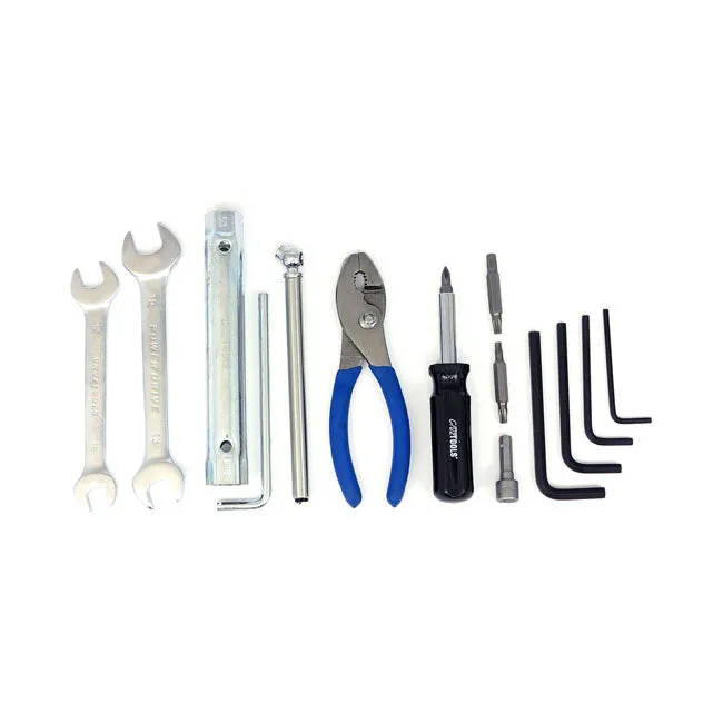 Cruztools Speedkit EU-Motorrad-Werkzeugsatz