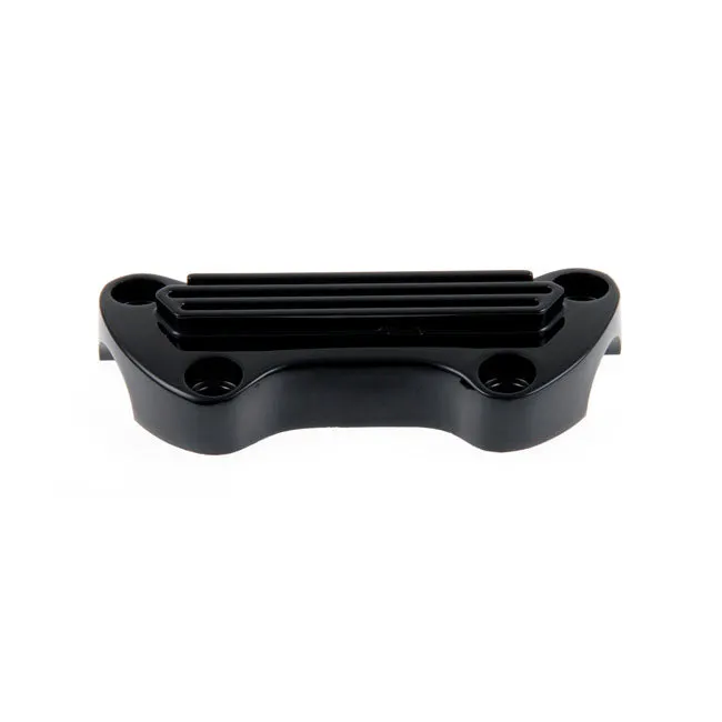 Cult Werk One Piece Riser Top Clamp Schwarz für Harley