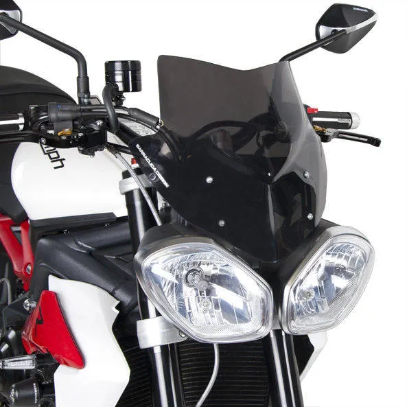 Barracuda Windschild Aerosport Plexiglas für Triumph Speed Triple 2011 - 2015 und Street Triple R 2011 - 2017