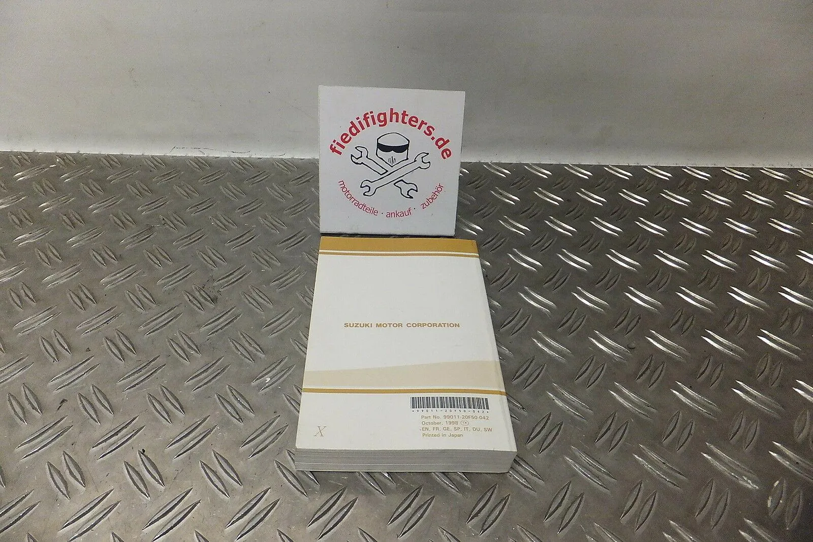 Bedienungsanleitung Buch Fahrerhandbuch Suzuki SV650/S E/FR/D/IT/ES/NL/IT TOP 98