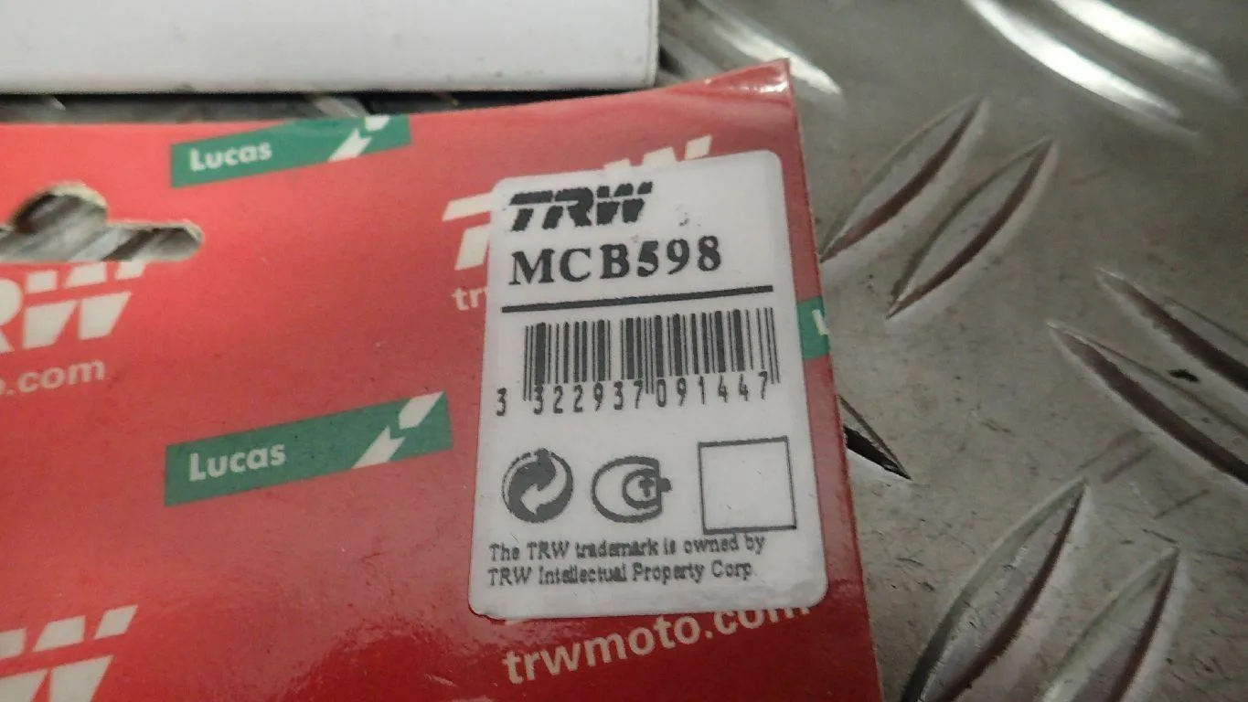 TRW Lucas MCB598 Bremsbeläge vorne Bremsbelag Bremse Belag