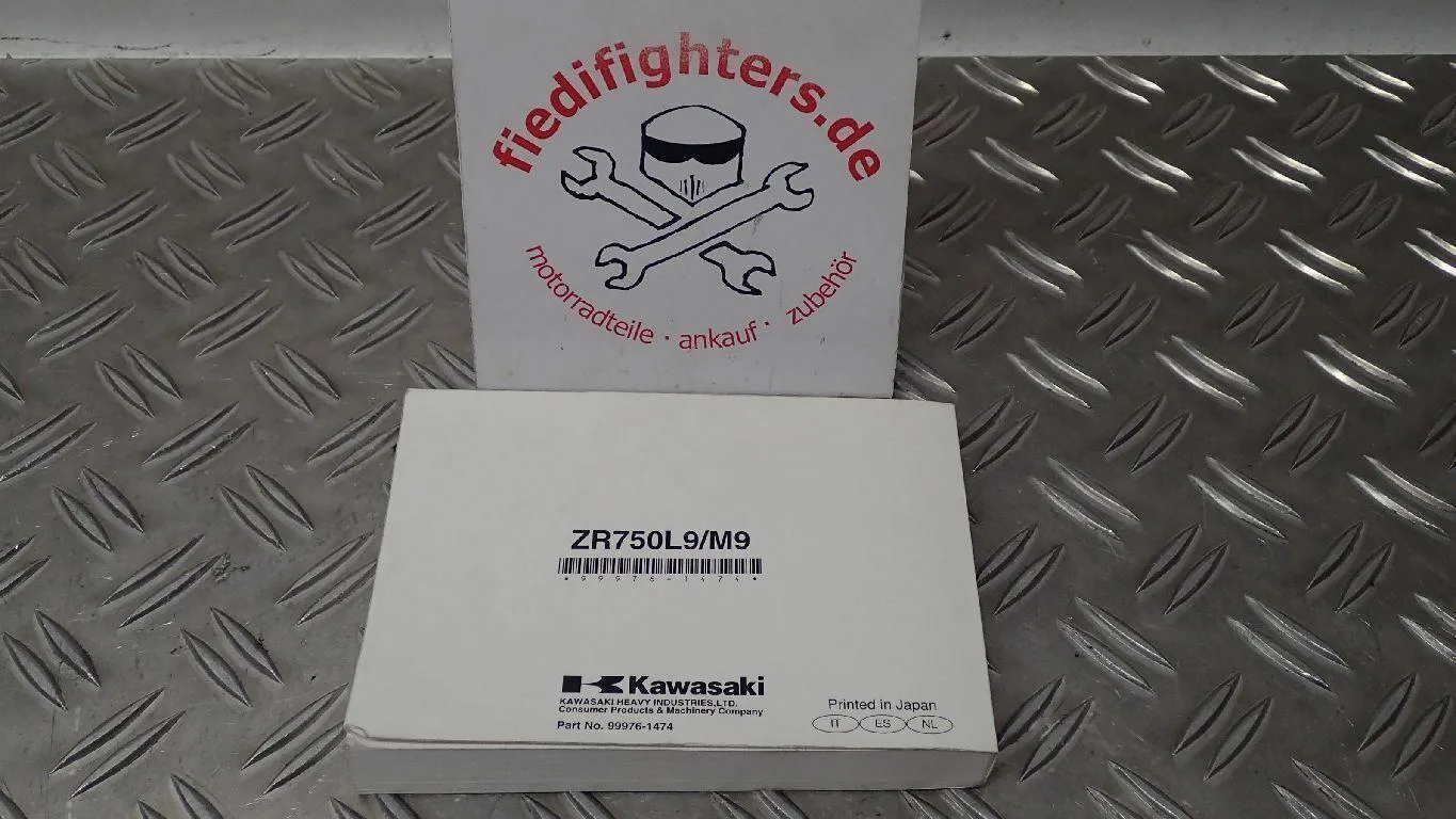 Bedienungsanleitung Buch Fahrerhandbuch Kawasaki Z750 ZR750L BJ.11
