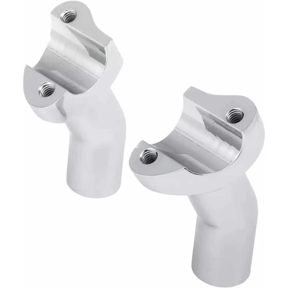 Drag Specialties OEM Style Aluminium Pullback Lenkererhöhungen ohne obere Klemmung