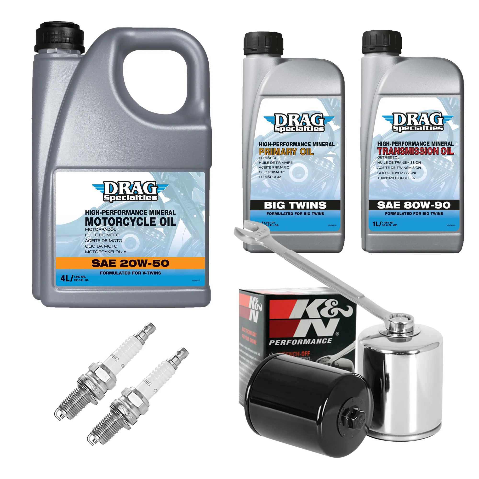 Drag Specialties Service Kit komplett für Harley