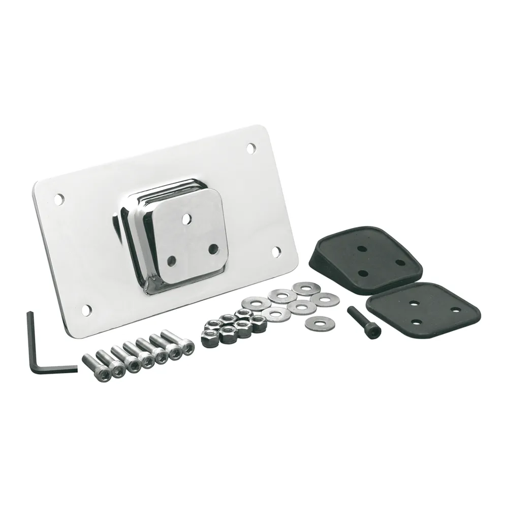 Drag Specialties Universal-Kotflügel-Kennzeichenhalterung