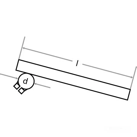 Lenker Stahl schwarz 22mm Stummel D35 Fehling, 7679-104063257