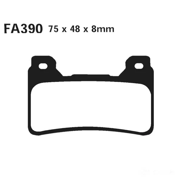Bremsbelag vorne EBC FA390HH Sinter Sport-Bremsbeläge-104013991