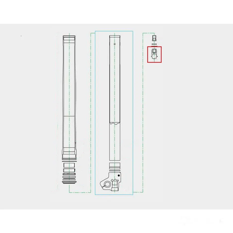 ZUGSTUFENEINSTELLER Gabel, Kayaba 110830000401-20202502