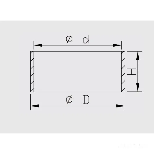 Kolbenring Zugstufe Gabel, Kayaba 110610000801-20202799