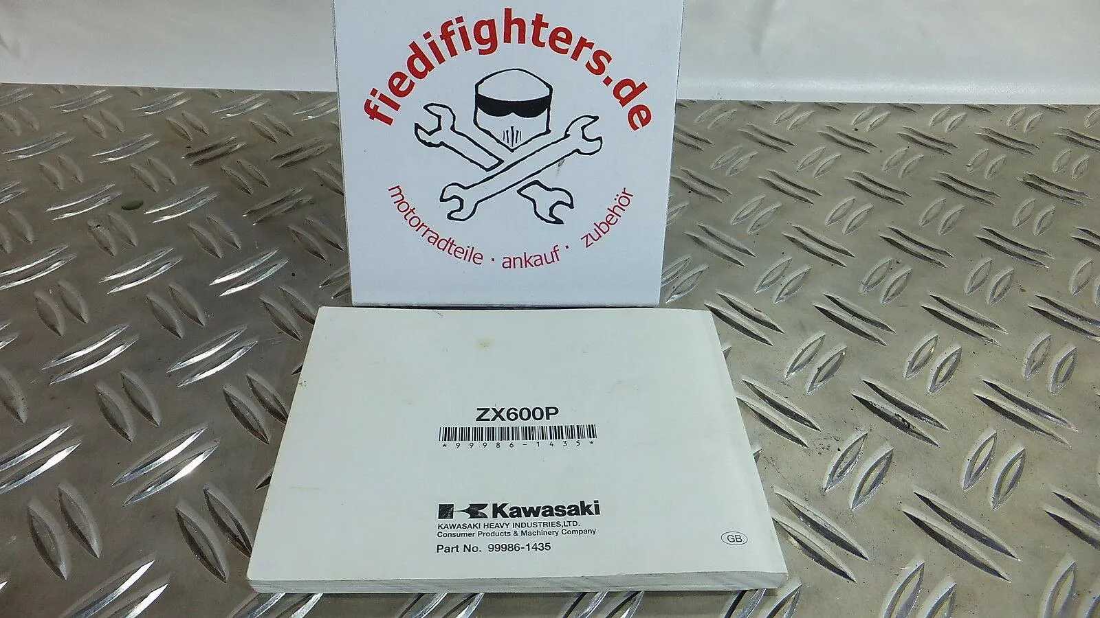 Bedienungsanleitung Fahrerhandbuch Kawasaki Ninja ZX6R ZX600P Englisch Ez.04/09