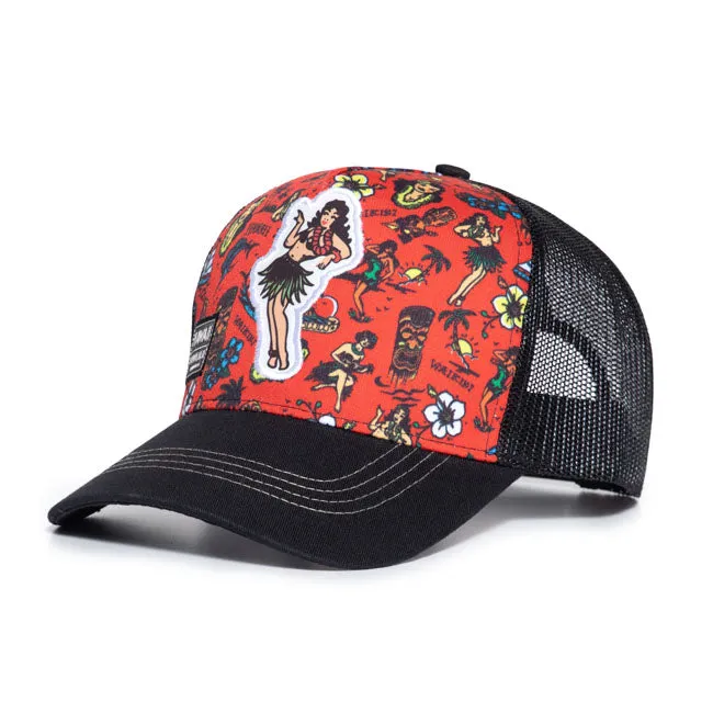 König Kerosin Hawaiian Flash Trucker Cap