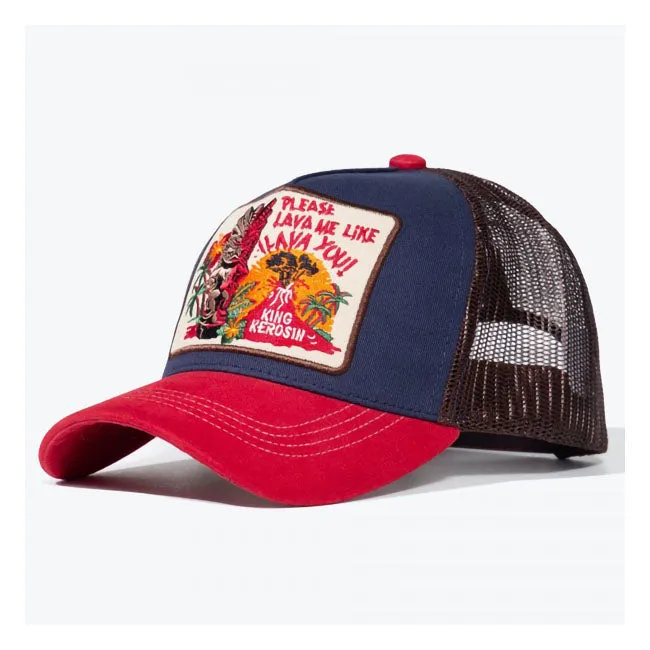 König Kerosin Lava Me Velour Trucker Cap