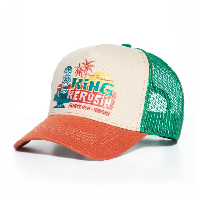 King Kerosin Tiki Surf Trucker Kappe
