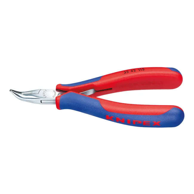 Knipex Elektronikzange mit 45° abgewinkeltem Kopf