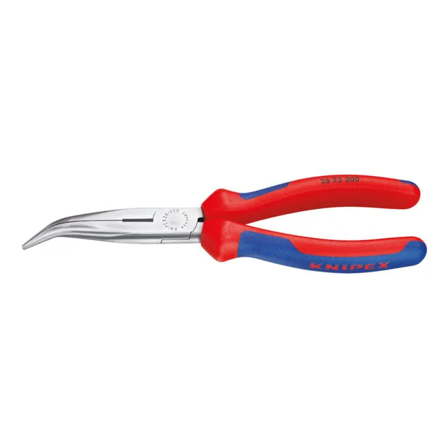 Knipex Spitzzange mit Seitenschneider 45° abgewinkelte Spitzen