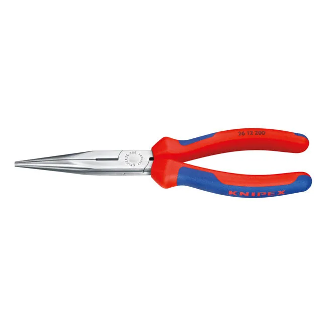 Knipex Flachrundzange mit Seitenschneider