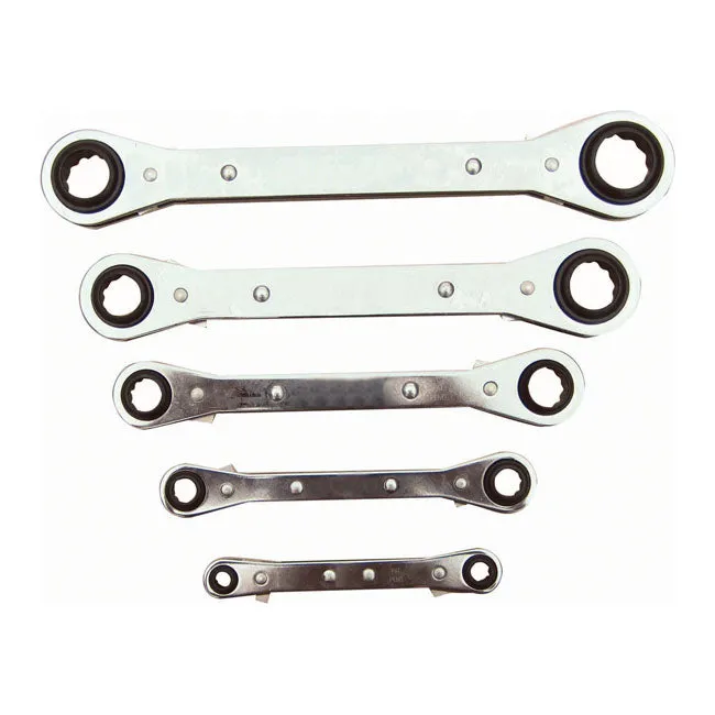 Lang Tools Box End Wrench Set Latch-on US Größen