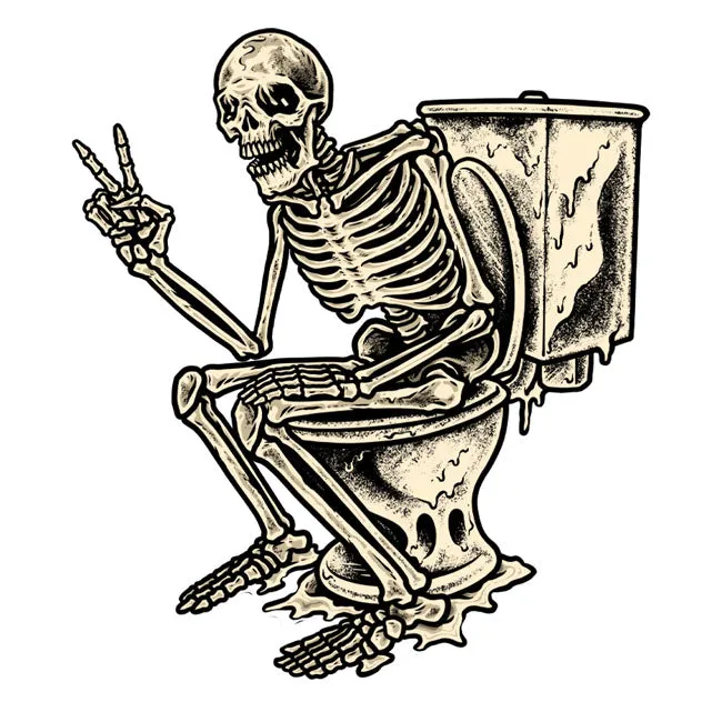 Lethal Threat 2 Scheiß Aufkleber