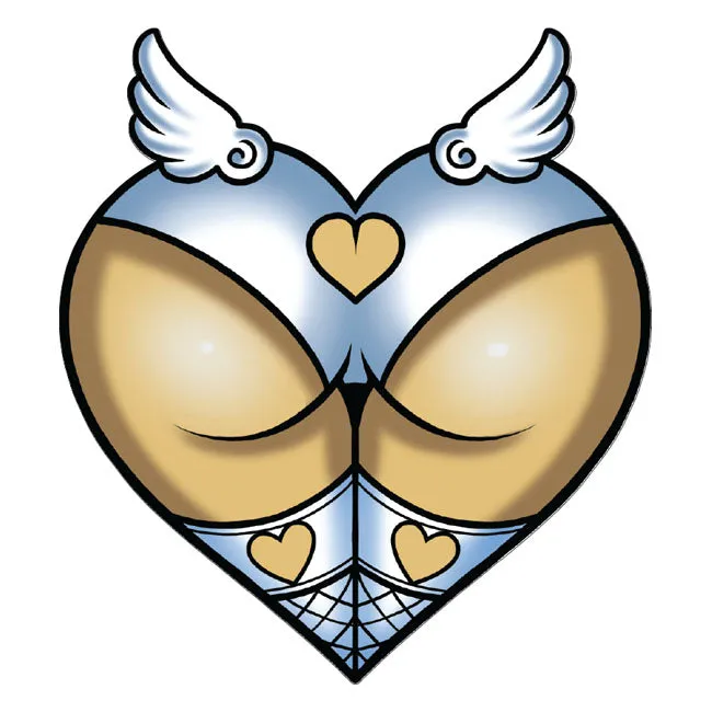 Lethal Threat Engel Arsch Aufkleber