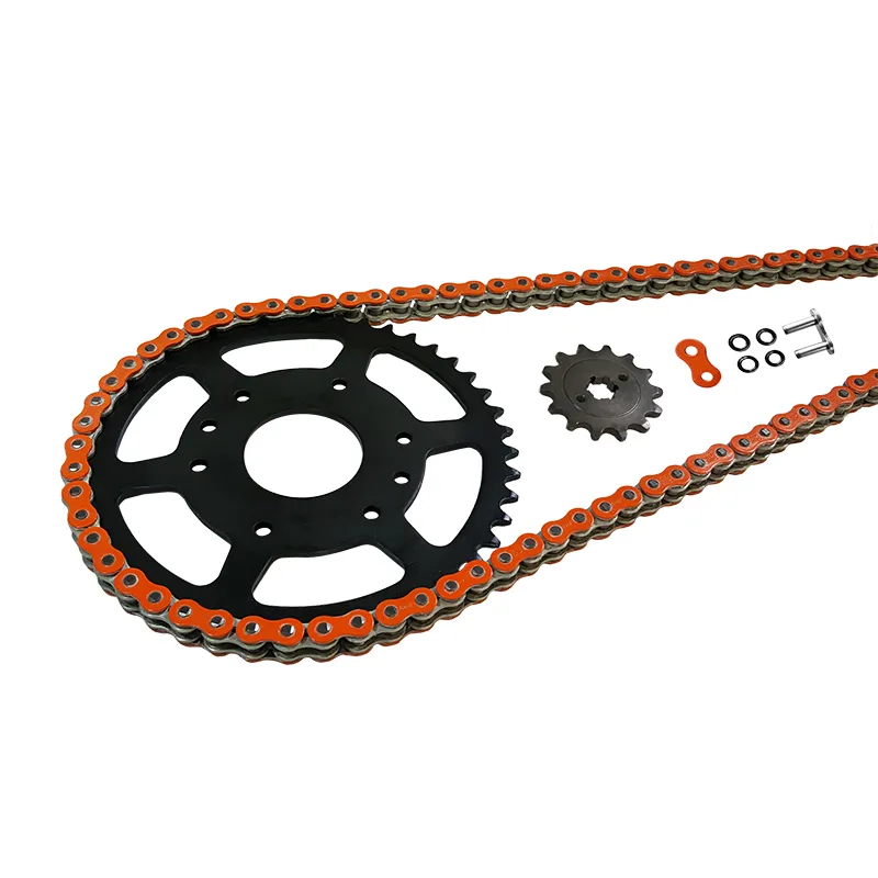 EK-Chain Kettensatz 520 MVXZ-2 blau für KTM 890 SMT 24, Modelljahr 2024