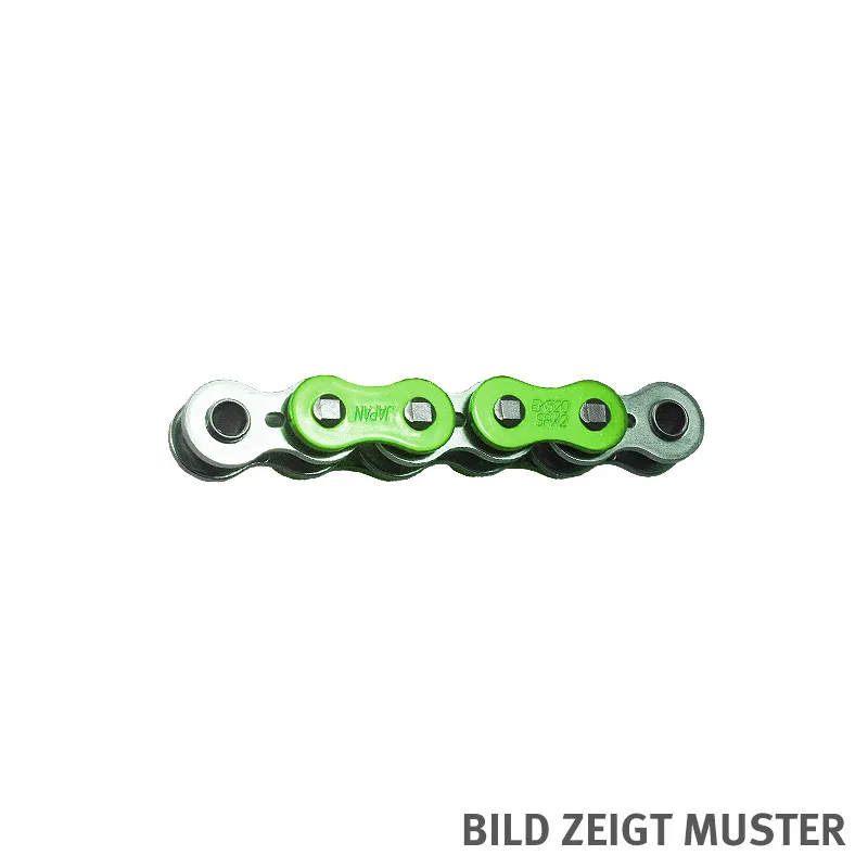 Kette ENUMA MVXZ-2 530, ideale OEM-Ersatzkette - 94 Glieder - Farbe Grün metallic