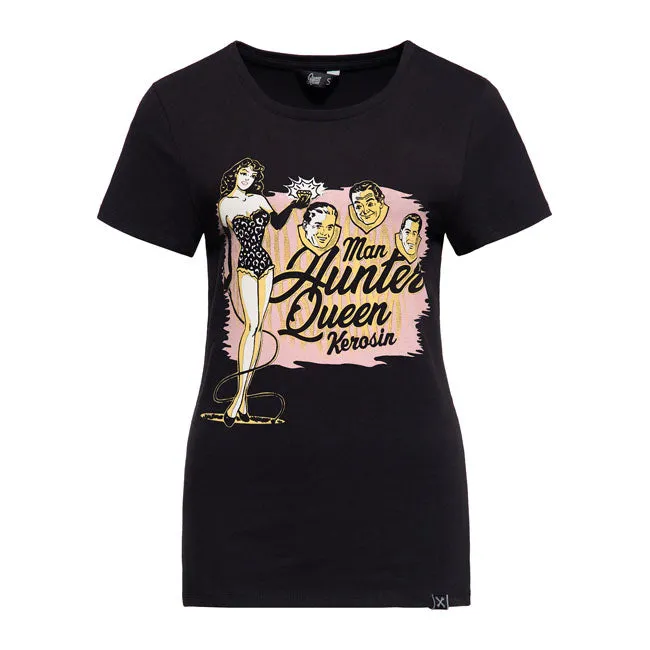 Königin Kerosin Mann Jäger T-Shirt