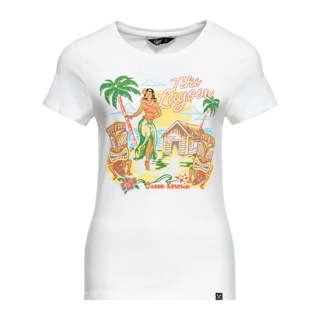 Königin Kerosin Tiki Lagoon T-Shirt