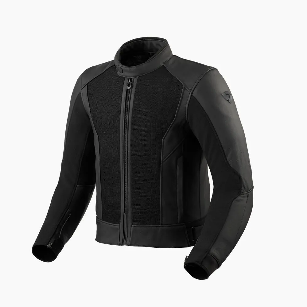 REV'IT! Ignition 4 H2O Motorradjacke Schwarz